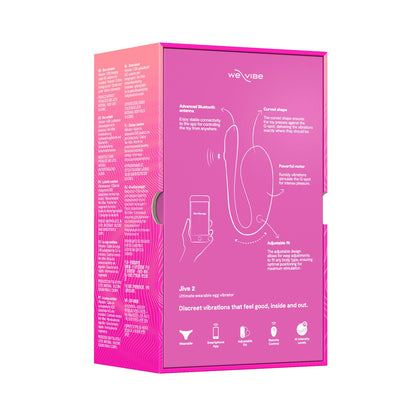 We-Vibe - Jive 2 Pengerang G-Spot Boleh Dipakai Kawalan Aplikasi