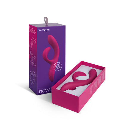 We-Vibe - Nova Gen 2 Penggetar Arnab Boleh Dicas Kawalan Aplikasi Merah