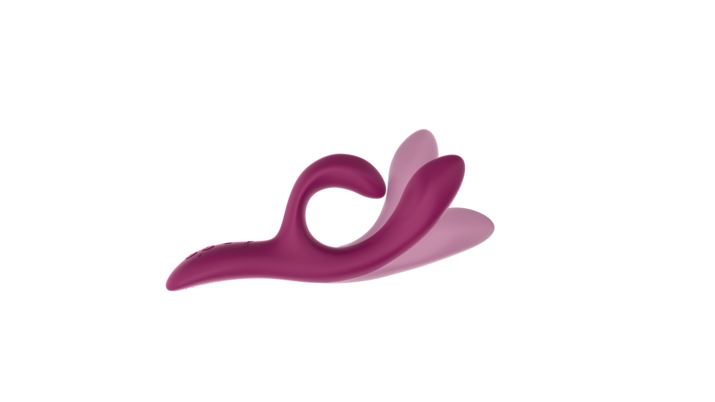 We-Vibe - Nova Gen 2 App Controlled Rechargeable Rabbit Vibrator Red