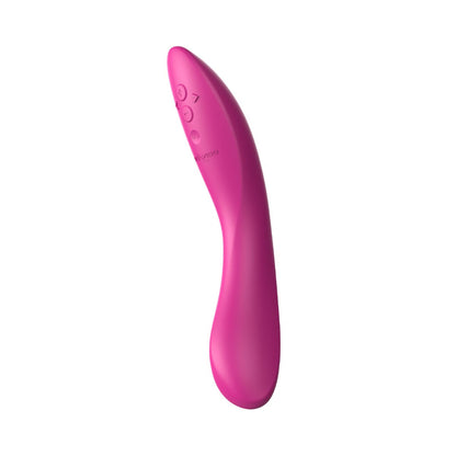 We-Vibe - Rave 2 Pengegaring G-Spot Silikon Kawalan Aplikasi Merah Jambu Tebal