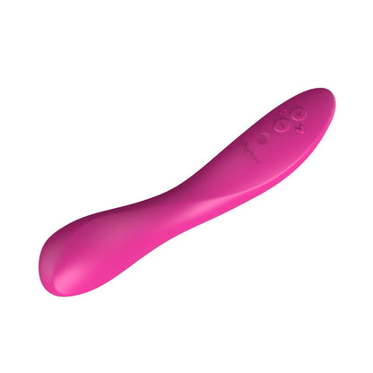 We-Vibe - Rave 2 Pengegaring G-Spot Silikon Kawalan Aplikasi Merah Jambu Tebal