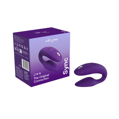 We-Vibe - Sync 2 Aplikasi Kawalan Penggetar Pasangan dengan Alat Kawalan Jauh - Ungu