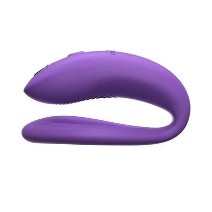 We-Vibe - Aplikasi Sync O dan Penggetar Silikon Pasangan Dikawal Jauh Ungu Cerah