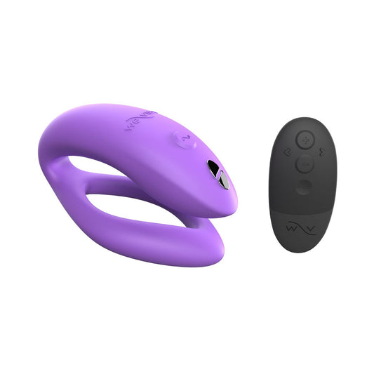 We-Vibe - Sync O App and  Remote-Controlled Silicone Couple's Vibrator Light Purple