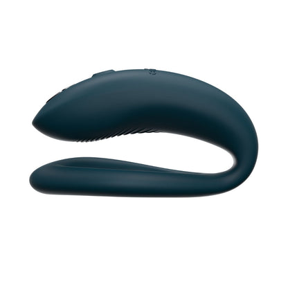 We-Vibe - Aplikasi Sync O dan Penggetar Silikon Pasangan Dikawal Jauh Hijau Velvet