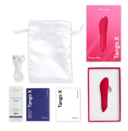 We-Vibe - Tango X Pengecas Boleh Dicas semula Bullet Vibrator Merah Ceri