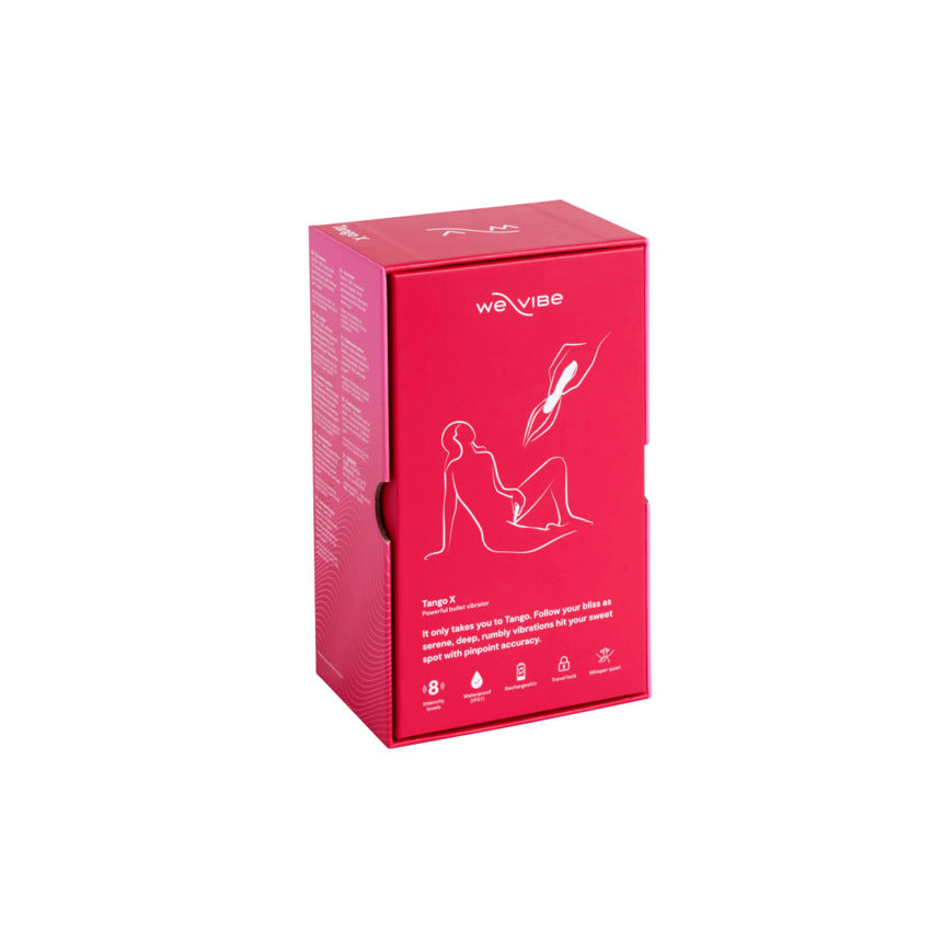 We-Vibe - Tango X Rechargeable Bullet Vibrator Cherry Red