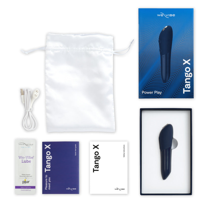 We-Vibe - Tango X Midnight Blue Rechargeable Bullet Vibrator