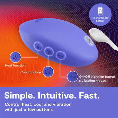 We-Vibe - Penggetar Kelentit Pemanas dan Penyejuk Temp