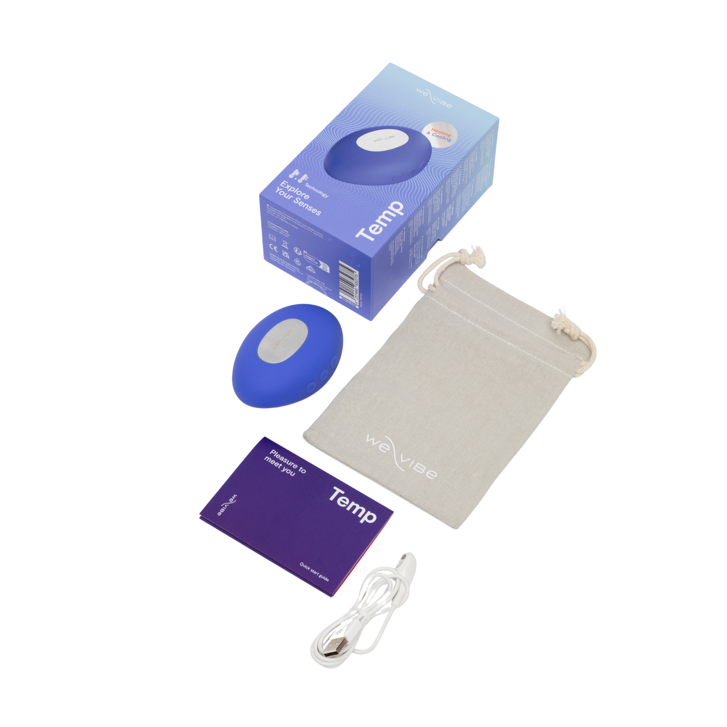 We-Vibe - Temp Warming and Cooling Clitoral Vibrator