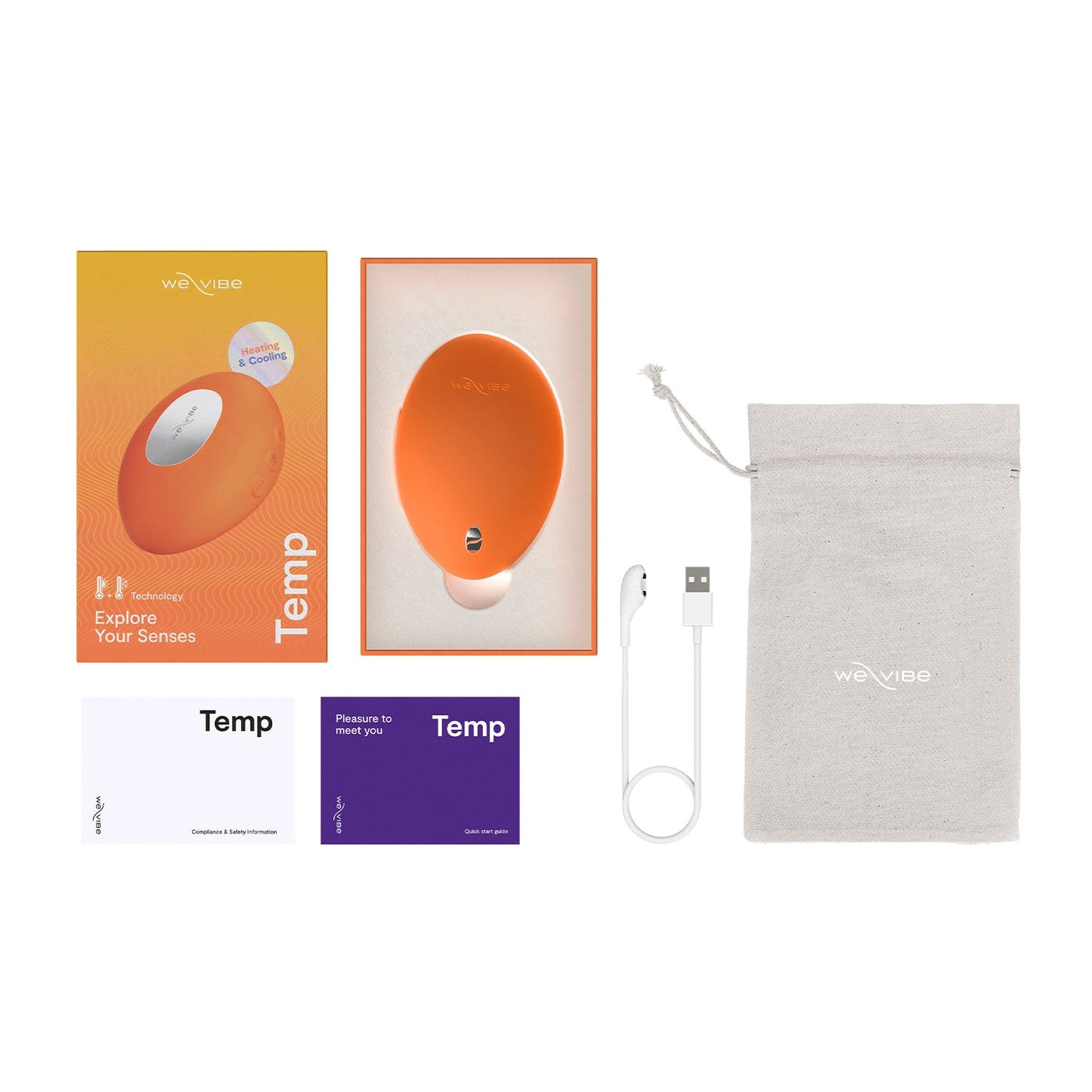 We-Vibe - Temp Warming and Cooling Clitoral Vibrator