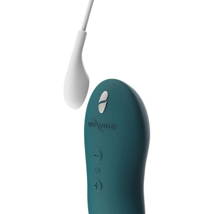 We-Vibe - Touch X Alat Penggetar Klitoris Boleh Dicas semula Hijau Baldu