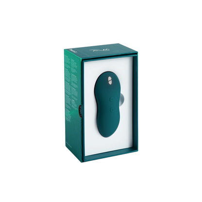 We-Vibe - Touch X Alat Penggetar Klitoris Boleh Dicas semula Hijau Baldu