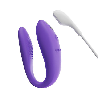 We-Vibe - Sync Go Penggetar Berpasangan Kawalan Jauh dan Aplikasi Ungu Muda