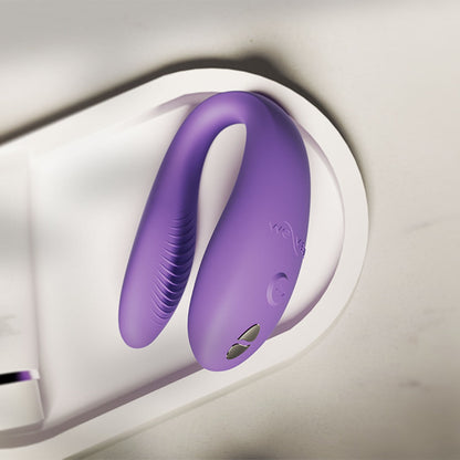 We-Vibe - Sync Go Penggetar Berpasangan Kawalan Jauh dan Aplikasi Ungu Muda