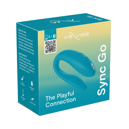 We-Vibe - Bergetar Pasangan Terkawal Jauh dan Aplikasi Sync Go Turquoise