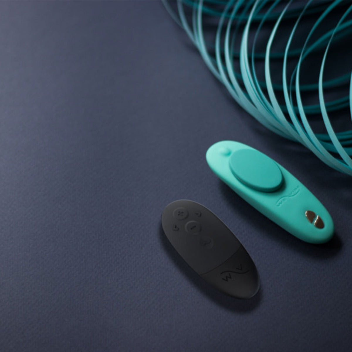 We-Vibe - Moxie+ App and Remote Controlled Wearable Panty Vibrator - Aqua