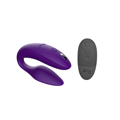 We-Vibe - Sync 2 Aplikasi Kawalan Penggetar Pasangan dengan Alat Kawalan Jauh - Ungu