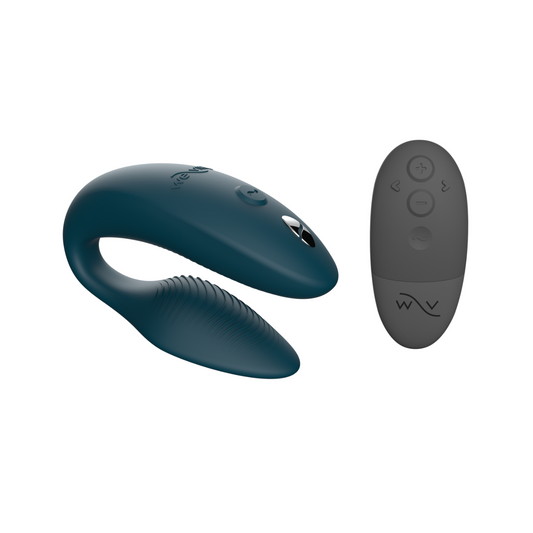 We-Vibe - Sync 2 App-Controlled Couples Vibrator with Remote - Velvet Green
