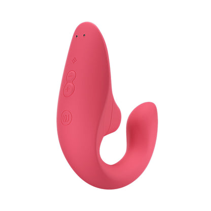 Womanizer - Penggetar Rangsangan Dwi Blend Rose Menawan