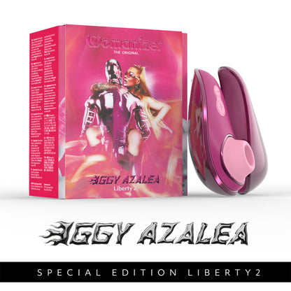 Womanizer - Liberty 2 Special Edition Iggy Azalea Rechargeable Clitoral Stimulator
