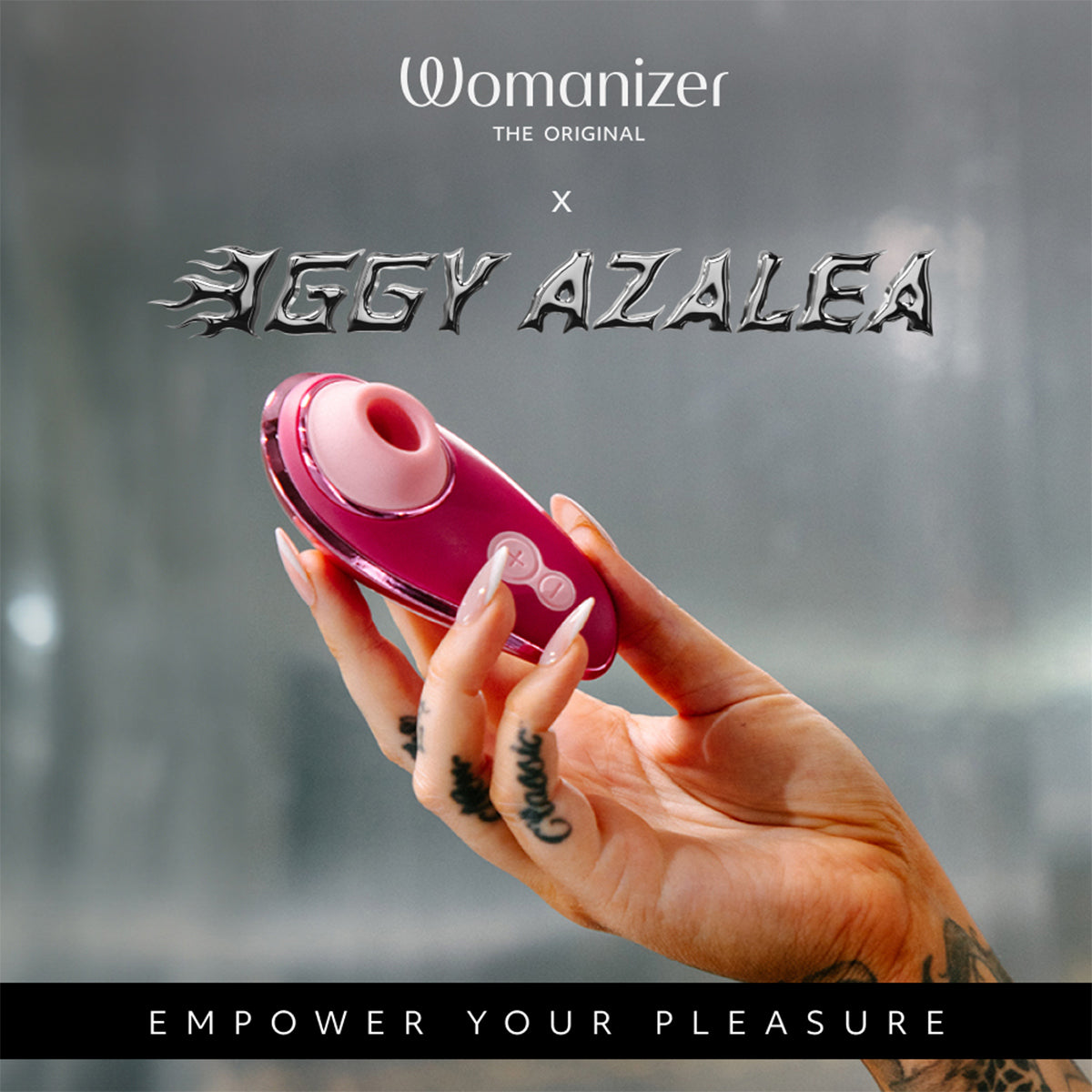 Womanizer - Liberty 2 Special Edition Iggy Azalea Rechargeable Clitoral Stimulator