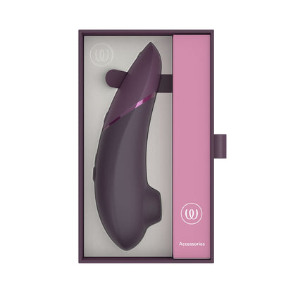 Womanizer - Perangsang Kelentit Seterusnya dengan Teknologi Udara Kenikmatan 3D Ungu Gelap