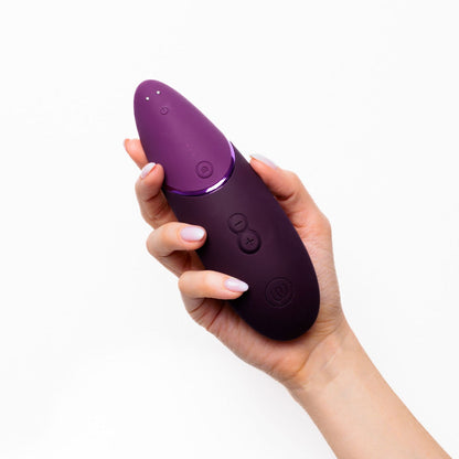 Womanizer - Perangsang Kelentit Seterusnya dengan Teknologi Udara Kenikmatan 3D Ungu Gelap