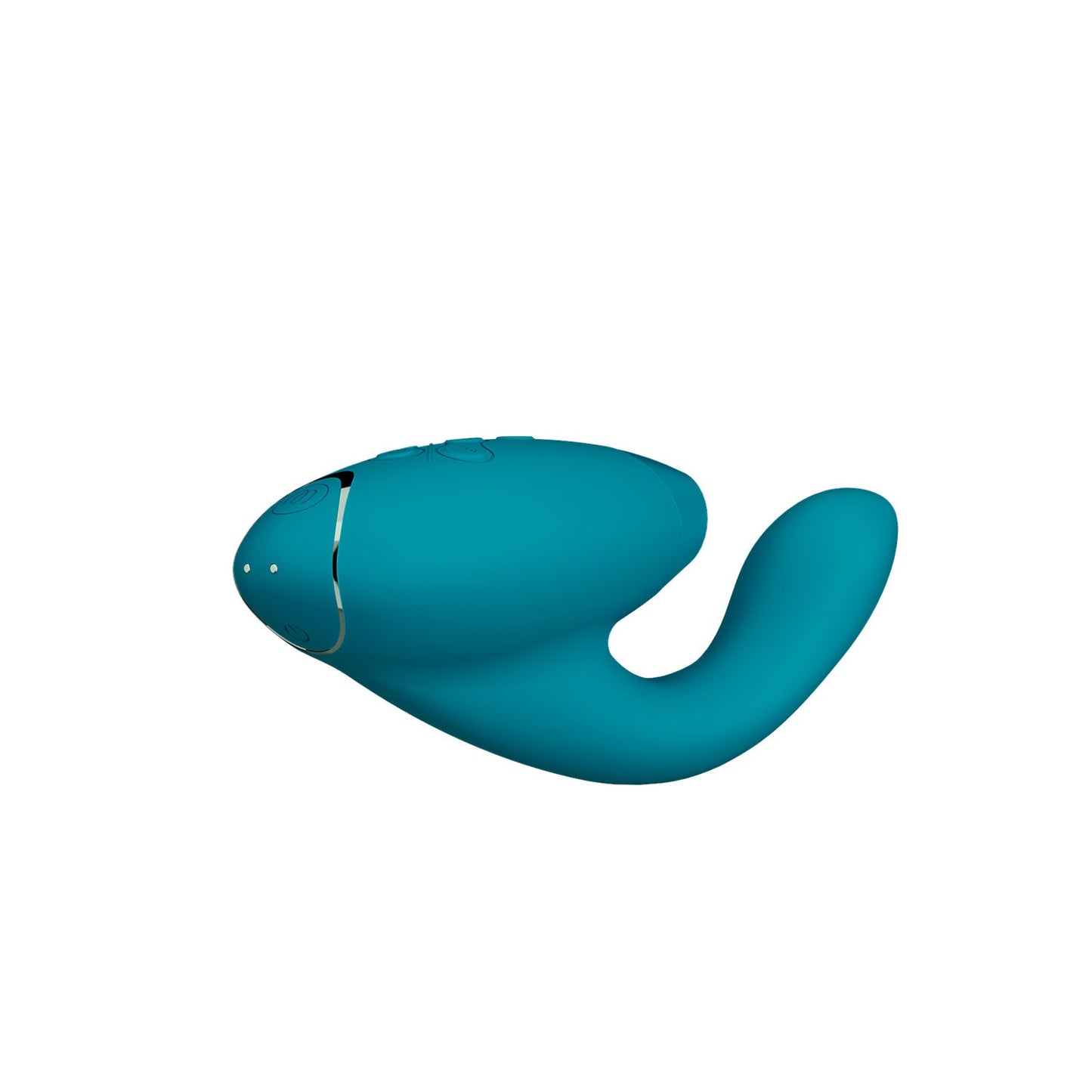 Womanizer - Duo 2 Pleasure Air Clitoral Stimulator and G-spot Vibrator Petrol