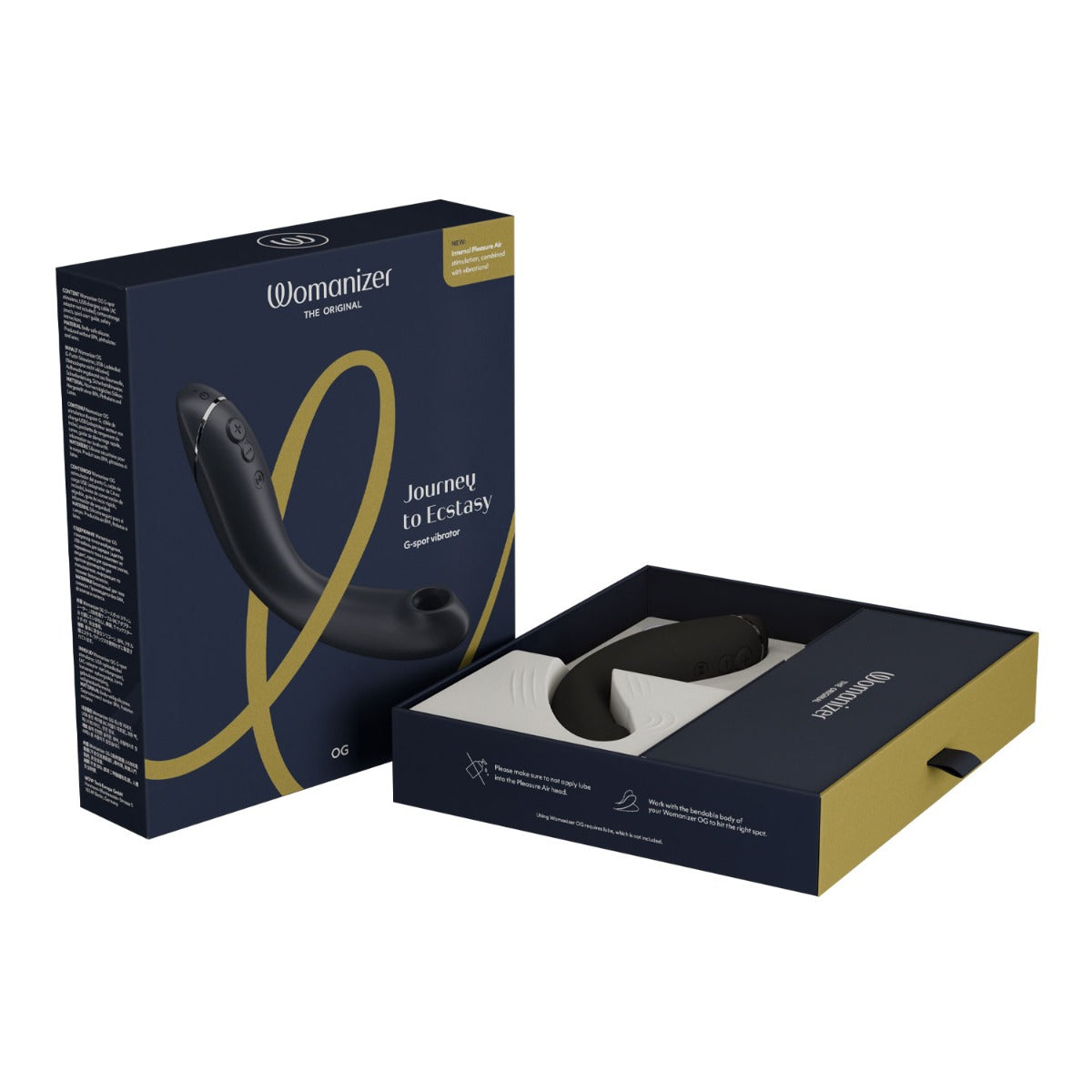 Womanizer - OG Pleasure Air G-Spot Vibrator (Dark Grey)