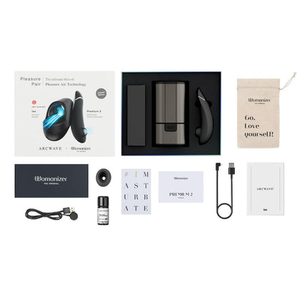 Arcwave x Womanizer - Pasangan Nikmat Ion Stroker dan Perangsang Klitoris Premium 2