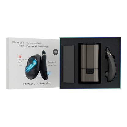 Arcwave x Womanizer - Pasangan Nikmat Ion Stroker dan Perangsang Klitoris Premium 2