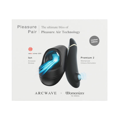 Arcwave x Womanizer - Pasangan Nikmat Ion Stroker dan Perangsang Klitoris Premium 2